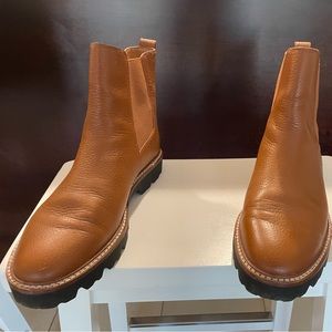 Madewell lug sole boot size 9